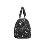 Hand drawn space rocket star planet Travel Bag