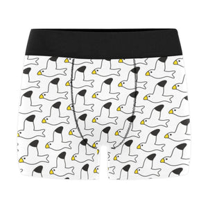 Seagull Pattern Print Design 05 Men's All Over Print Boxer Briefs Men's Underwear