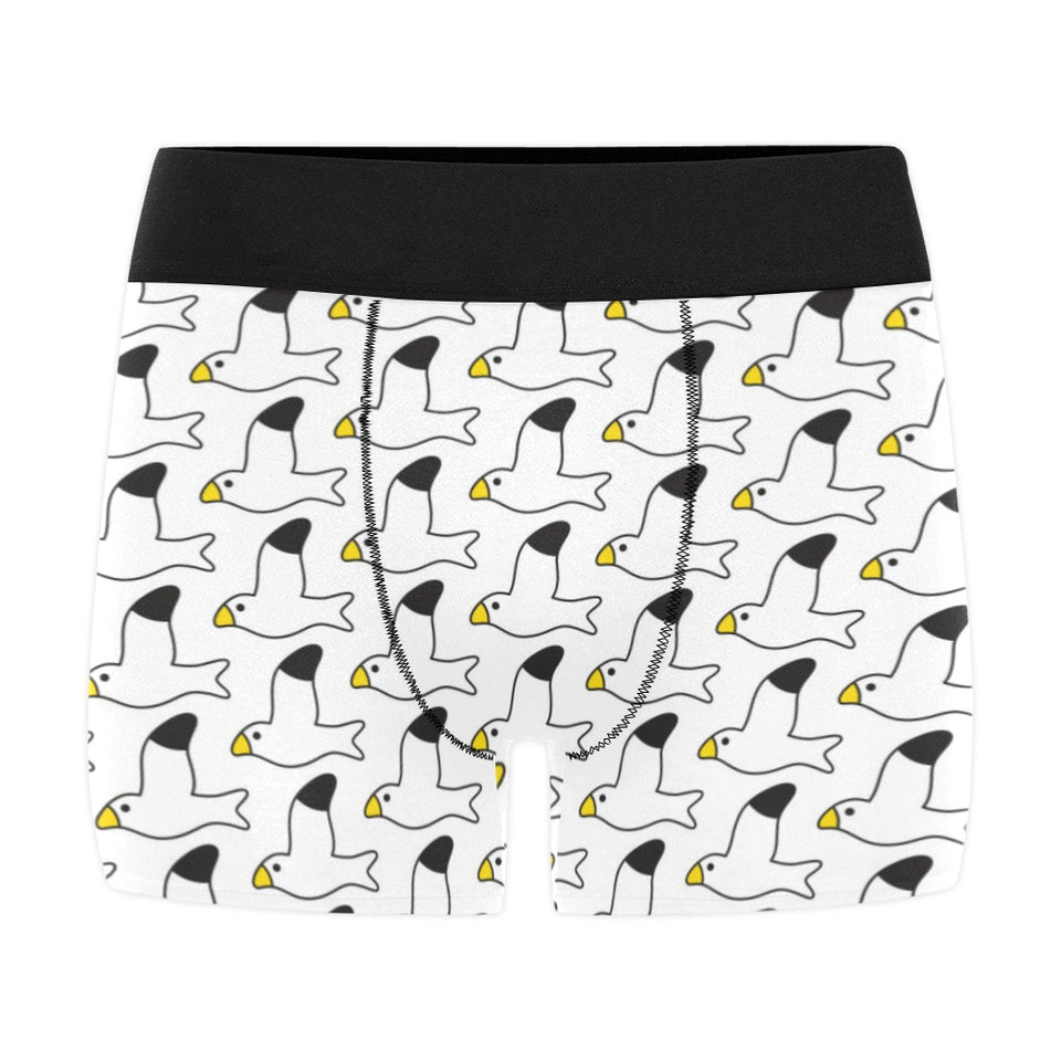 Seagull Pattern Print Design 05 Men's All Over Print Boxer Briefs Men's Underwear