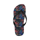 Octopus sea wave tropical fishe pattern Unisex Flip Flops