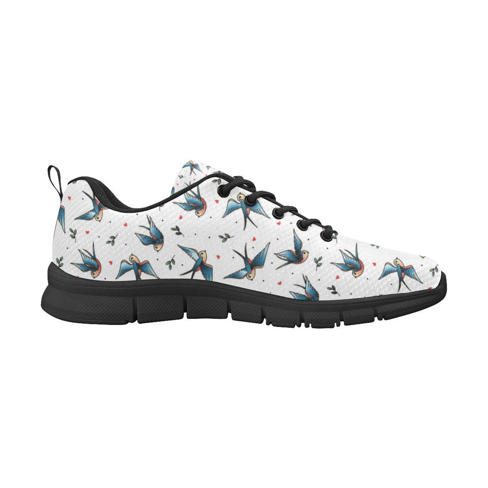 Swallow Pattern Print Design 04 Women's Sneaker Shoes