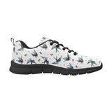 Swallow Pattern Print Design 04 Women's Sneaker Shoes