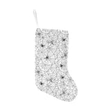 Spider web cobweb pattern Christmas Stocking