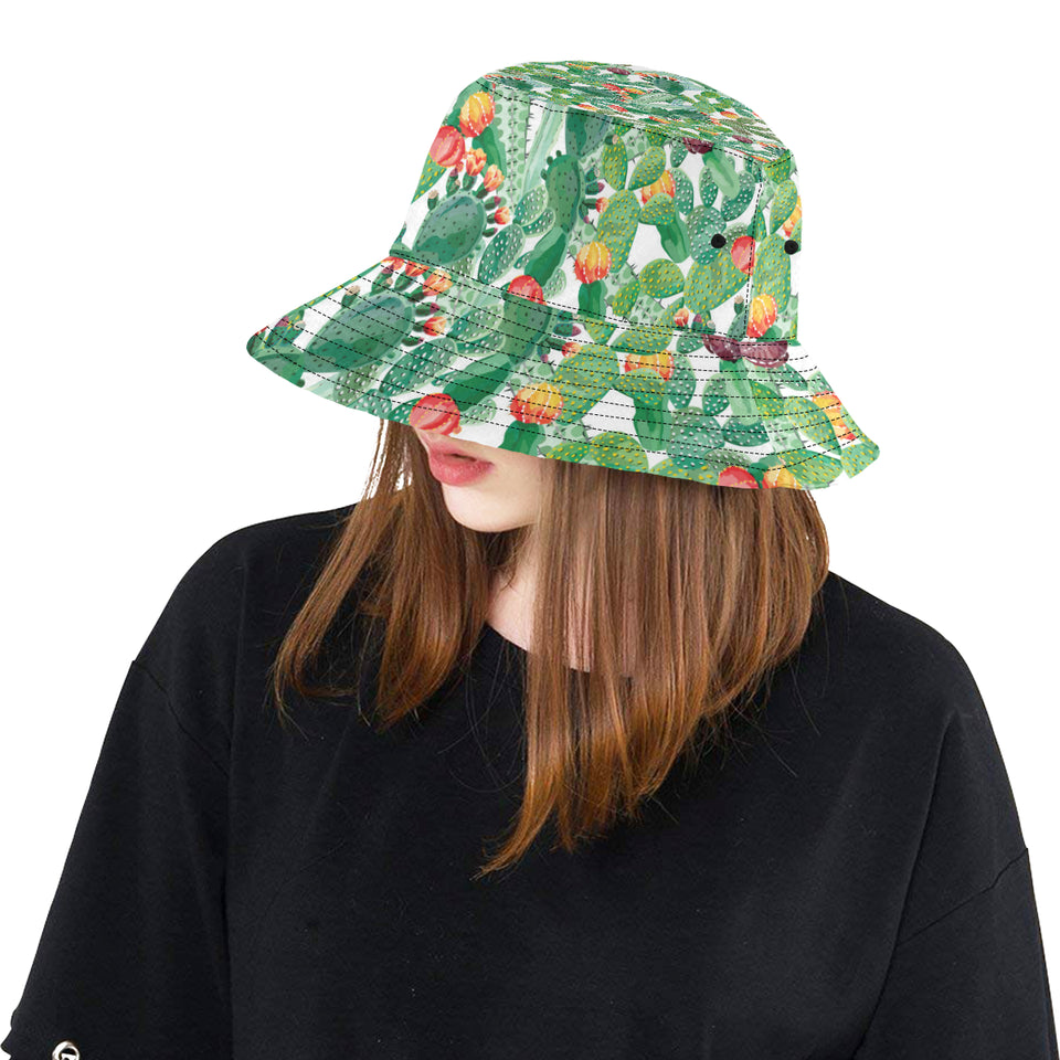 Cactus design pattern copy Unisex Bucket Hat