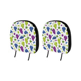 Grape pattern Car Headrest Cover