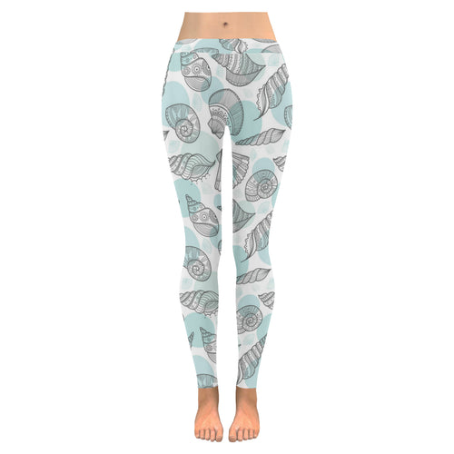 Shell polynesian tribal Women's Legging Fulfilled In US