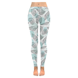Shell polynesian tribal Women's Legging Fulfilled In US