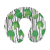 Cool Broccoli pattern U-Shaped Travel Neck Pillow