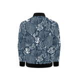 Coral Reef Pattern Print Design 05 Kids' Boys' Girls' Bomber Jacket