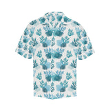 Coral Reef Pattern Print Design 04 Men's All Over Print Hawaiian Shirt (Model T58)