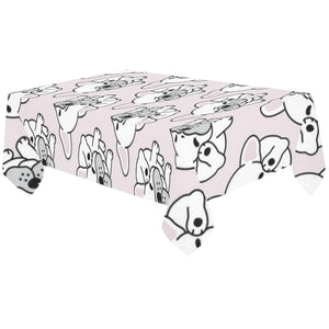 Cute french bulldog pattern Tablecloth