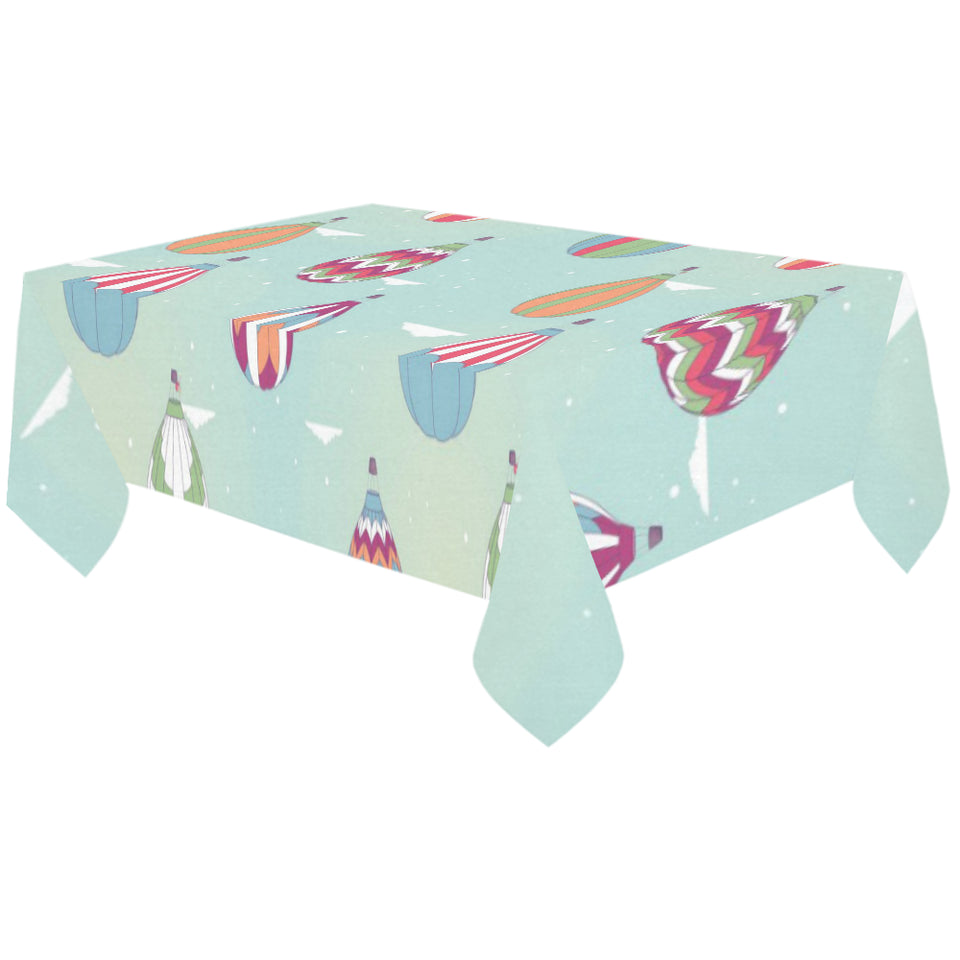 Hot Air Balloon design Pattern Tablecloth