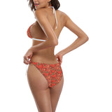 Red Tomato Pattern Sexy Bikinis Two-Piece Swimsuits