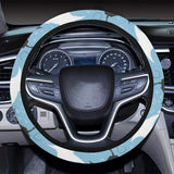 Stingray Pattern Print Design 03 Car Steering Wheel Cover