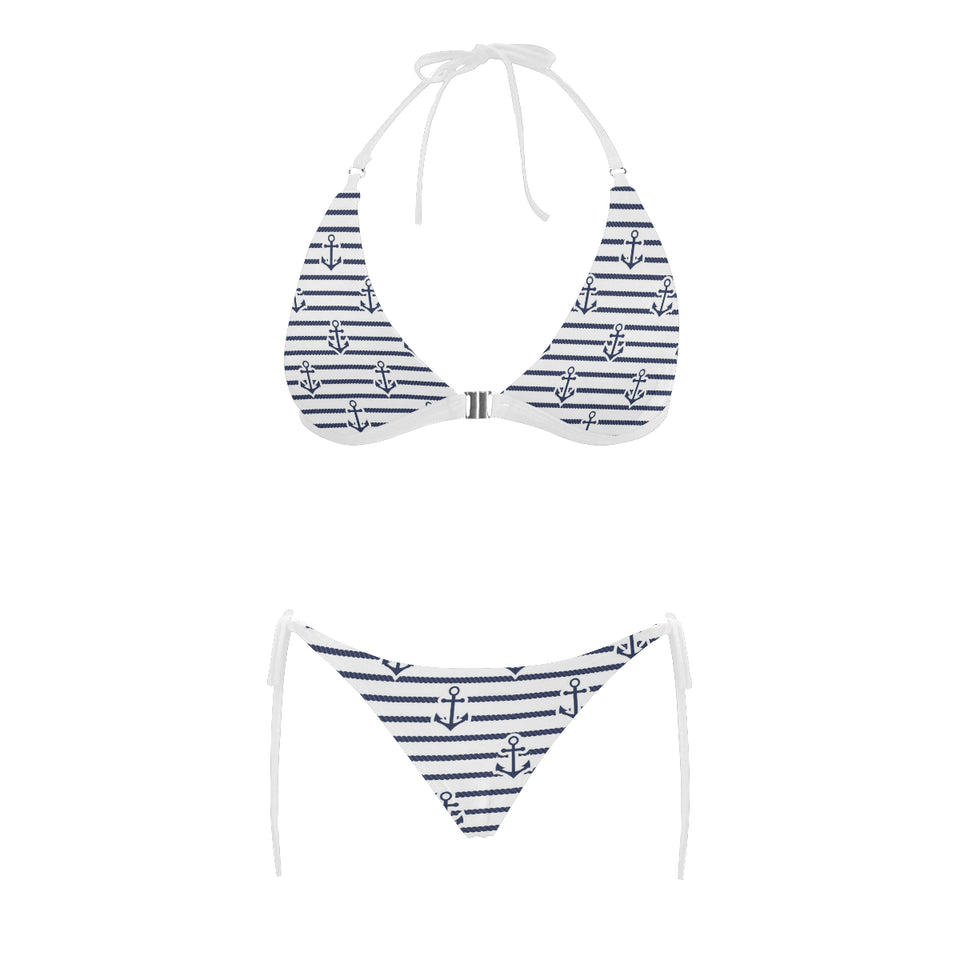 Anchor rope nautical  pattern Sexy Bikinis Two-Piece Swimsuits