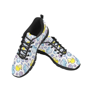 Duck Toy Pattern Print Design 01 Men's Breathable Sneakers ( Model 055)