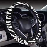 Zebra skin pattern Car Steering Wheel Cover
