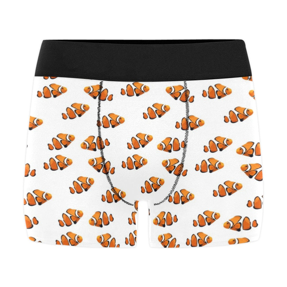 Clown Fish Pattern Print Design 03 Men's All Over Print Boxer Briefs Men's Underwear