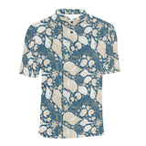 Sea turtle Polynesian Tribal design pattern Men's All Over Print Polo Shirt