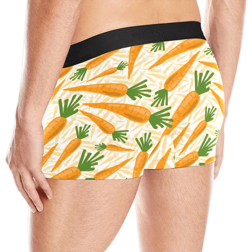 Carrot Pattern Print Design 01 Men's All Over Print Boxer Briefs Men's Underwear
