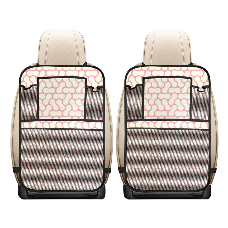 peanuts texture pattern Car Seat Back Organizer