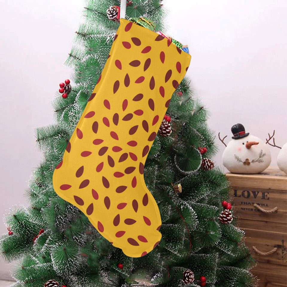 Passion fruit texture Christmas Stocking