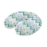 zigzag  chevron paint design pattern U-Shaped Travel Neck Pillow