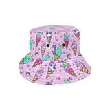 Cute ice cream cone animal pattern Unisex Bucket Hat