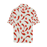 Chili pattern Men's All Over Print Hawaiian Shirt