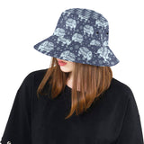 Elephant tribal design pattern Unisex Bucket Hat