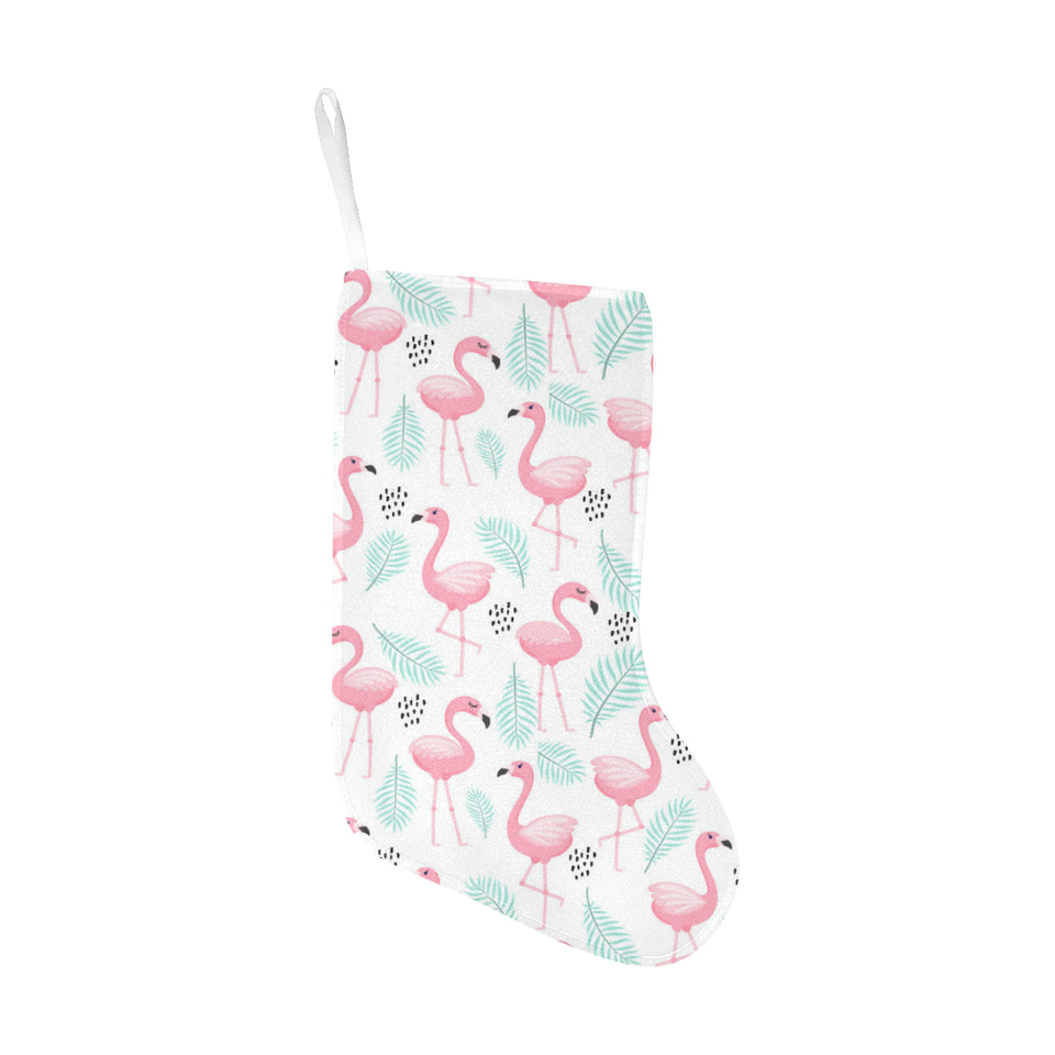 Cute flamingo pattern Christmas Stocking