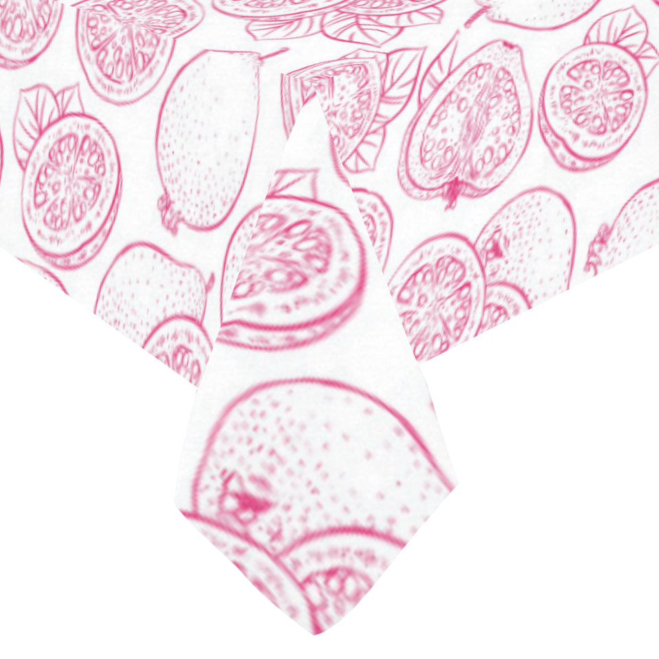 Sketch guava pattern Tablecloth