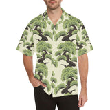 Bonsai pattern Men's All Over Print Hawaiian Shirt
