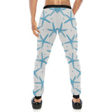 Watercolor starfish pattern Unisex Casual Sweatpants