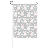 Rabbit cloud Pattern House Flag Garden Flag