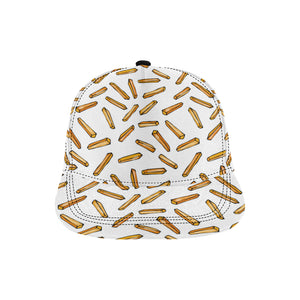 French fries potato pattern All Over Print Snapback Cap