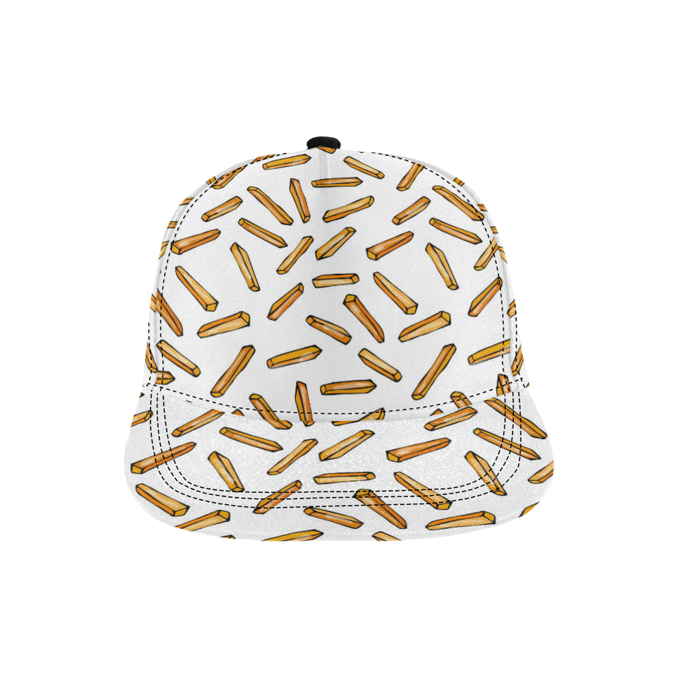 French fries potato pattern All Over Print Snapback Cap