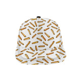 French fries potato pattern All Over Print Snapback Cap