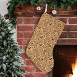Bengal tigers pattern Christmas Stocking