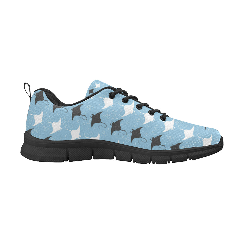 Stingray Pattern Print Design 03 Women's Sneaker Shoes