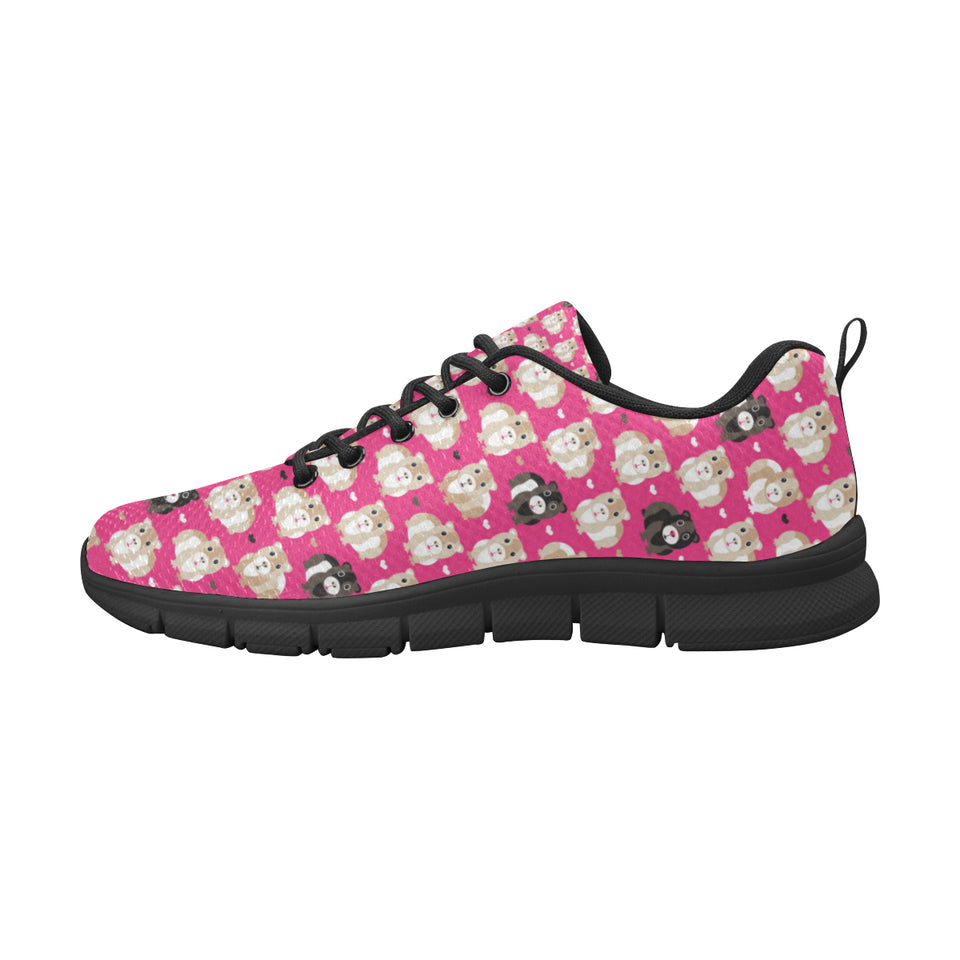 Guinea Pig Pattern Print Design 01 Men's Breathable Sneakers ( Model 055)