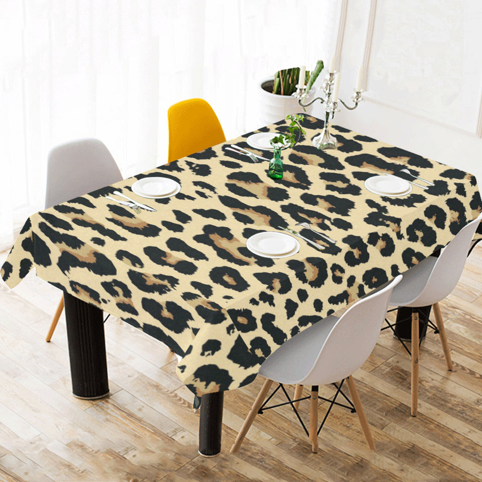 Leopard print design pattern Tablecloth