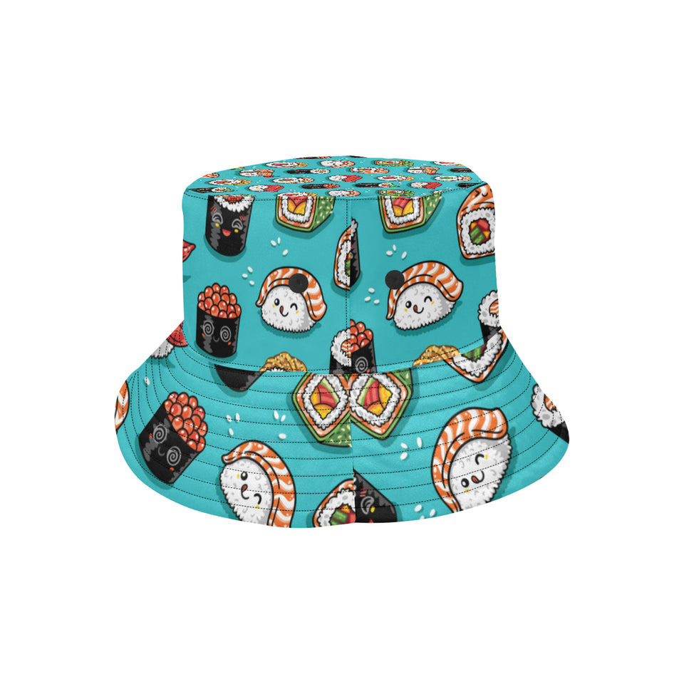 Cute sushi pattern Unisex Bucket Hat