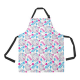 Darts Pattern Print Design 01 All Over Print Adjustable Apron