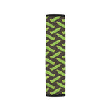 Green Peas Pattern Print Design 05 Car Seat Belt Cover