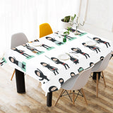 Cute ninja katana sword pattern Tablecloth