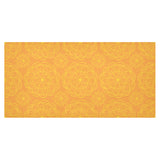 Orange traditional indian element pattern Tablecloth