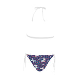 Colorful butterfly flower pattern.eps Sexy Bikinis Two-Piece Swimsuits