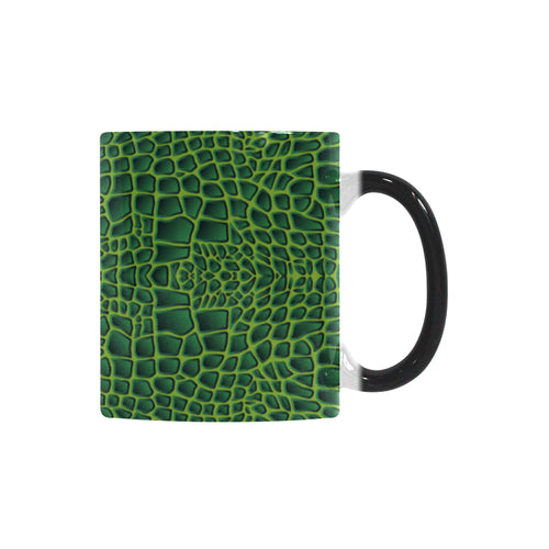 Crocodile Skin Printed Morphing Mug Heat Changing Mug