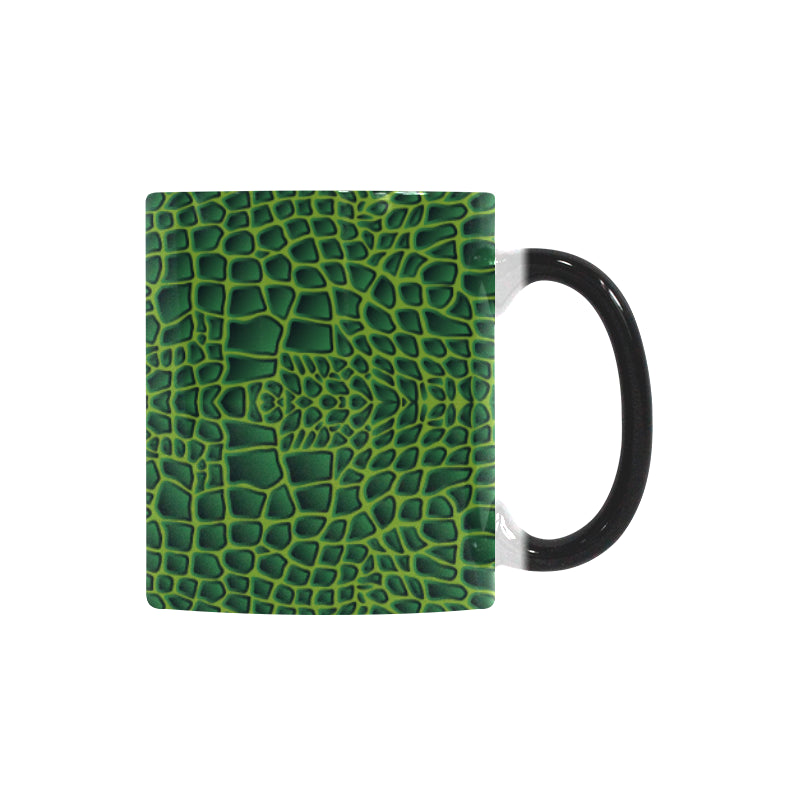 Crocodile Skin Printed Morphing Mug Heat Changing Mug